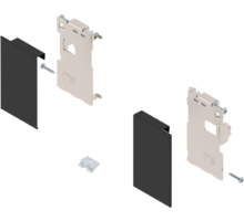 Legrabox fronthouderset M, carbon zwart