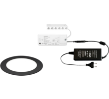 1x Smally 24V mat zwart + ZigBee ontvanger + Driver 24W