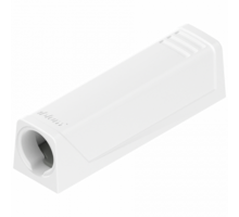 TIP-ON adapterplaat, versie kort recht, zijdewit