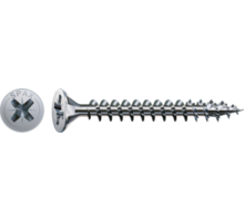 Spax kruiskop 2,5x25 PK verzinkt voldraad VE= 1000 st