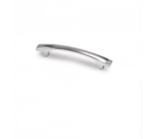 Greep METAL 713 glans chroom 165x20mm, hoh 128mm