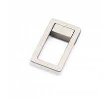 Greep UP mat chroom hartmaat 16mm breedte 42mm, 74x10mm