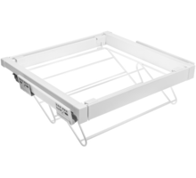 Schoenenrek, uittrekbaar, 600 mm SOFT-CLOSE, Wit