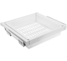 Garderobemand , metaal, 600 mm SOFT-CLOSE, Wit