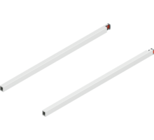 Reling L+R voor Merivobox, 500mm zijdewit
