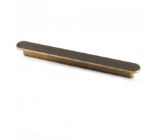 Greep LAPS antiek messing ov. 222x22x21mm hartmaat 192/160mm