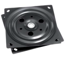 Draaiplaat 149x149mm zwart draagkracht 50 kilo