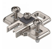 Kruismontageplaat voor koelkast scharnier EXPANDO, 0.0mm