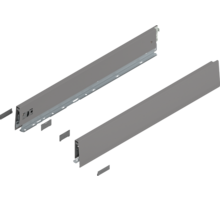 Merivobox zijkant M-hoogte, R+L, 600mm kleur: indium grijs
