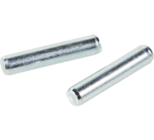Plankdrager verzinkt, zonder rand, stift 5mm x 40mm lang