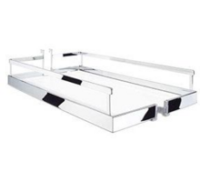 Inhangmand chroom/wit kast buitenmaat 300mm Arena Style
