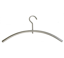 Kledinghanger RVS geborsteld, draaibaar, diameter 15mm