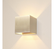 Wandlamp Madrid up/down ALUMINIUM