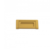 Komgreep verguld 82x38mm