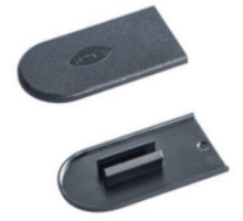 Cabineo afdekkappen, 2000 stuks, ral 9005, gitzwart