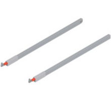 Antaro relingset, grijs, voor ladediepte 600mm