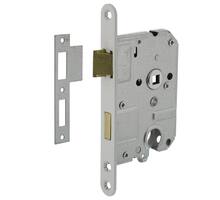 Woningbouw cilinder dag- en nachtslot wit 55 mm