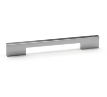 Greep 10x190mm, aluminium glanzend hartafstand 128mm