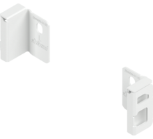 Rugwandhouder Merivobox N- hoogte, L+R, zijdewit
