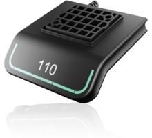 Bedieningspaneel DPG1-C, met hoogte aanduiding, kantelsystem