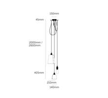 Hooked 3.0 Mix Stone/Brass - 2M