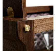 The Rockstar Bar/Walnut/Grey Berry Silk