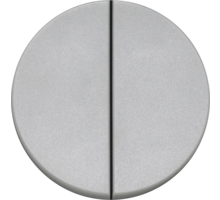 Rond 2.0 Two-circuit switch -t.less - basic grey