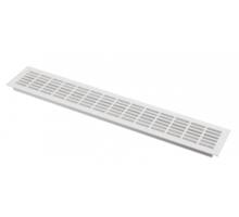 Luchtrooster 480x80mm wit, 146m2 luchtdoorlaat