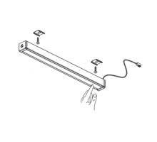 TWIG TLD aluminium 300leds 24V Lengte: