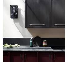 Caged Wall Light/Medium/Black Marble