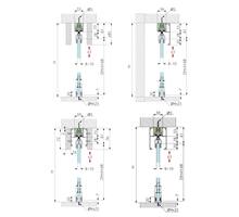 Spaceship Minimal Pocket 1 deur 2 zijdig soft close 10-60kg