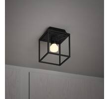 Caged Wall Light/ Small/Black Marble