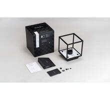 Caged Wall Light/ Small/Black Marble