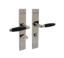 Deurkruk Ton Basic met schild WC63/8mm nikkel