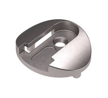 Kastdeel met 2 stiften 5mm, h.o.h. 32mm, voor Kraby