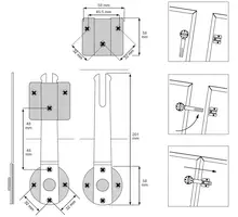 Bladverbinder CLICK CATCH XL, 24.03.145 inclusief 24.03.130