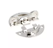 Bladverbinder rond 60mm, dikte 1,5mm vernikkeld