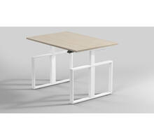 Square Enkel HS wit inclusief frame 1000-1500mm.