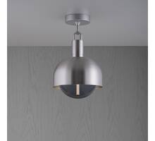 Forked Ceiling/Steel/Medium Steel Shade/Medium Smoked