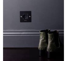 EU 1G Socket/Schuko Type F/w/ B+P Logo/Black