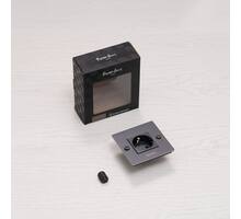 EU 1G Socket/Schuko Type F/w/ B+P Logo/Black
