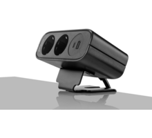 Fellowes power deskup 2.0 zwart 1x USB-C & 1x USB-A 2x 230V