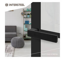 Deurkruk Amsterdam met minimalistische rozet