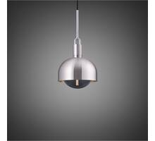 Forked Pendant/Steel/Medium Steel Shade/Medium Smoked