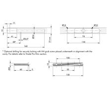Bracket voor Triade Mini (zonder schroeven)