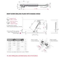Klepschaar Kraby 164mm  - vallende klep - VE=100