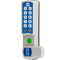 Mauer ELLcam pincodeslot verticaal, zilver voor fitness