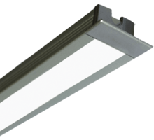 Diva Aluminium met eindkapjes 300leds 24V Lengte: