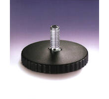 Stelvoet Mano, M10x25mm, draad 20mm, voetdiameter 48mm