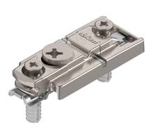 Montageplaat excentrisch verstelbaar, 0mm